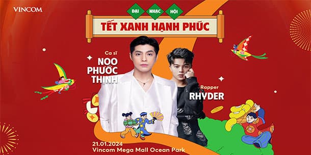 Đại nhạc hội TẾT XANH HẠNH PHÚC.