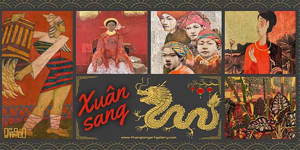 Trưng bày bộ sưu tập Xuân Giáp Thìn 2024