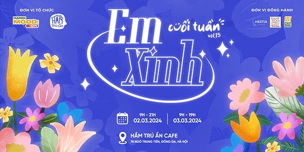 Cuối tuần vol 15: Em xinh - Garage sale x workshop