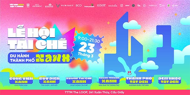 Thành phố xanh tại LỄ HỘI TÁI CHẾ 2024