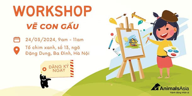 Workshop Vẽ con gấu