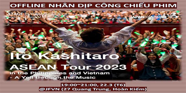 Công Chiếu Phim Tài Liệu Ito Kashitaro: ASEAN Tour 2023