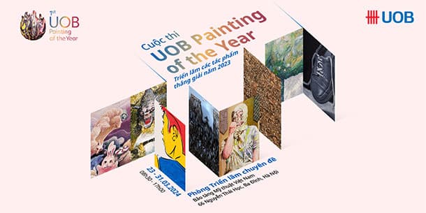 Triển Lãm Các Tác Phẩm Thắng Giải Cuộc Thi UOB Painting Of The Year 2024