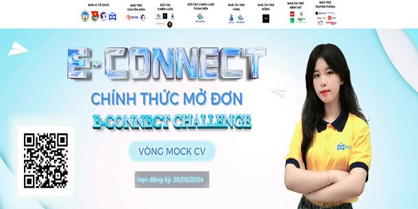 CHÍNH THỨC MỞ ĐƠN ĐĂNG KÝ E-CONNECT CHALLENGE: MOCK CV
