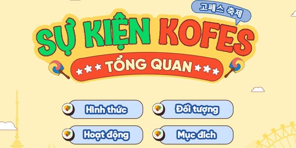 KOfes - Hội chợ giao lưu văn hóa Hàn Quốc đầu tiên của hầm kim chi.