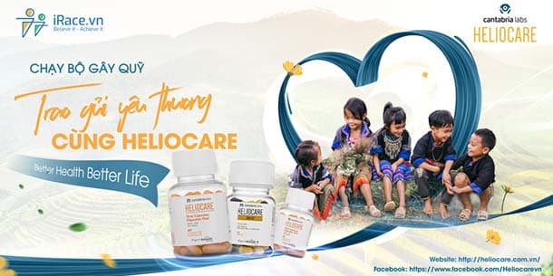 Giải chạy bộ gây quỹ - Trao yêu thương cùng Heliocare