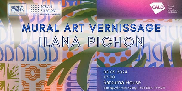Giới thiệu tác phẩm tranh tường: Mural Art Vernissage - Ilana Pichon