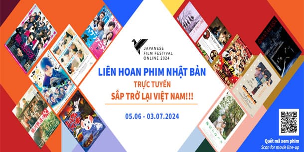Liên hoan phim Nhật Bản trực tuyến 2024