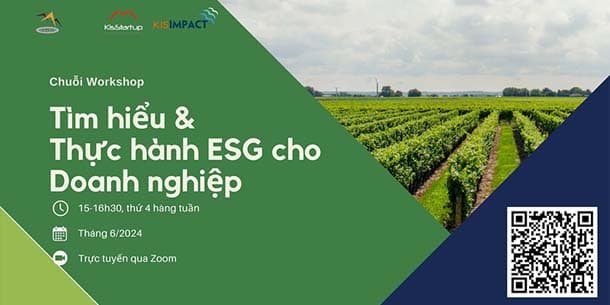 Chuỗi workshop online - Tìm hiểu và Thực hành ESG cho Doanh nghiệp