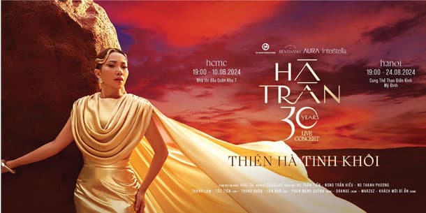 Ca sĩ HÀ TRẦN và live concert đầu tiên của mình với dàn khách mời 'khủng' 