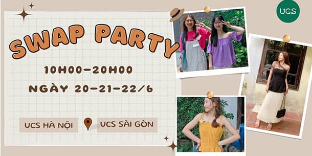 Urban Swap Party - Phiên Đổi Và Trao Tặng Đồ Miễn Phí 2024