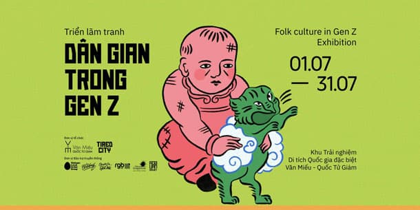 Triển Lãm Tranh “Dân Gian Trong Gen Z” 2024