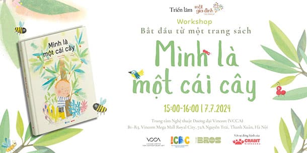 Workshop BẮT ĐẦU TỪ MỘT TRANG SÁCH -  MÌNH LÀ MỘT CÁI CÂY
