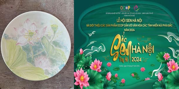 Workshop Gốm Free tại Lễ hội “Sắc sen Tây Hồ 2024”