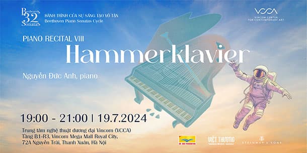 PIANO RECITAL VIII: Hành trình của sự sáng tạo vô tận.