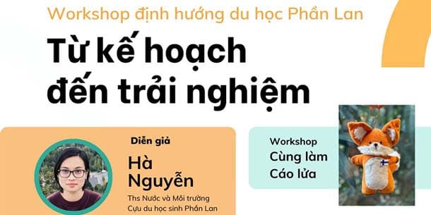 Workshop định hướng Du học Phần Lan - Ngày 20.07.2024