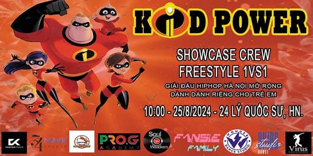 Giải đấu dance - Kid Power 2024 dành riêng cho các bạn nhỏ U15