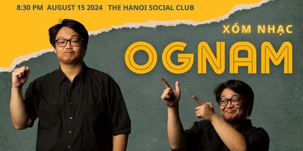 Đêm nhạc của Ognam - Xóm Nhạc - Ngày 15.08.2024 | English below