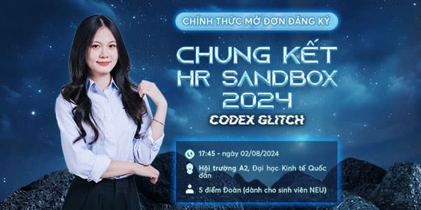 Chặng cuối của hành trình Giải Mã Codex Glitch - Đêm Chung kết HR Sandbox 2024