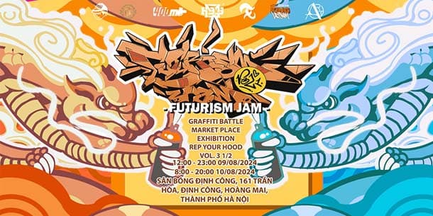 FUTURISM JAM 2024 - Chuỗi sự kiện kết nối cộng đồng hip-hop