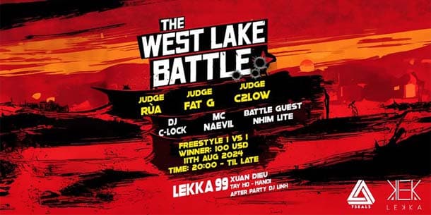 Giải đấu Freestyle Battle 1v1 - The West Lake Battle 2024