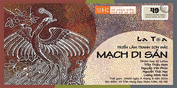 Triển lãm TRANH SƠN MÀI MẠCH DI SẢN.