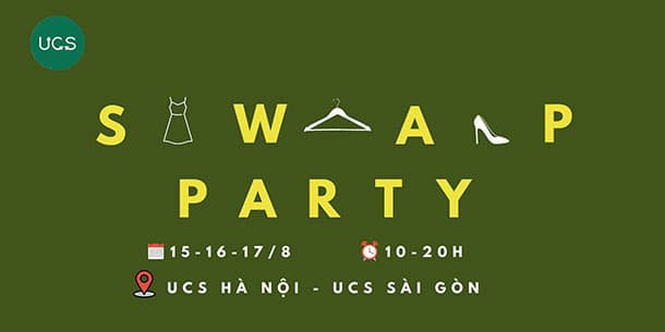 URBAN SWAP PARTY - PHIÊN ĐỔI VÀ TRAO TẶNG ĐỒ THÁNG 8