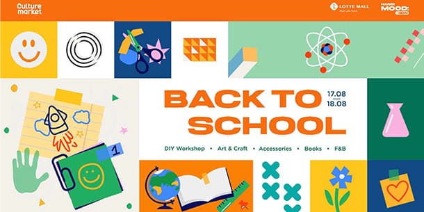 Hội chợ Lotte Culture Market: Back to School
