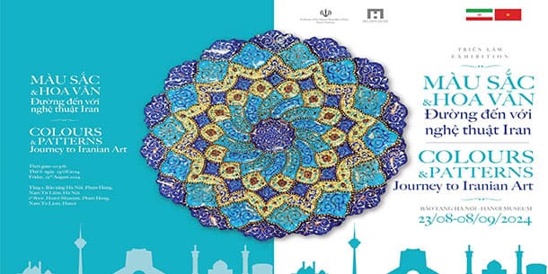 Màu sắc và Hoa văn: Đường đến với nghệ thuật Iran