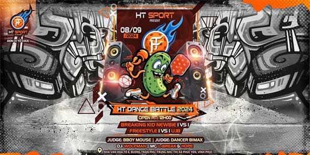 Giải đấu dance HT Academy Battle 2024