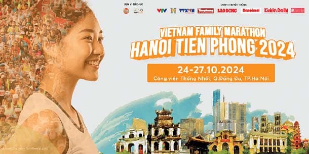 Giải chạy Vietnam Family Marathon - Hà Nội Tiên Phong 2024