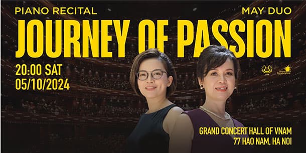 Chương trình hòa tấu piano Journey of Passion