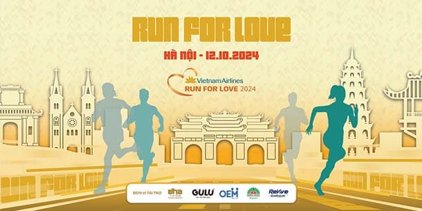 Giải chạy Vietnam Airlines - Run for Love 2024