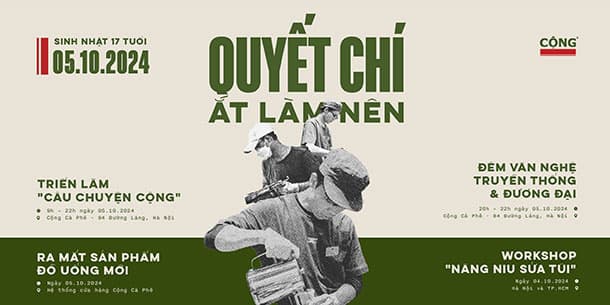 TRIỂN LÃM "CÂU CHUYỆN CỘNG?": 17 năm quyết chí ắt làm nên