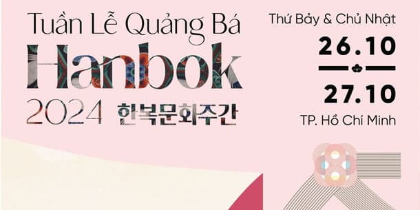 Tuần lễ quảng bá Hanbok tại TP. Hồ Chí Minh