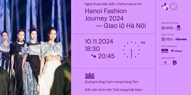 Hanoi Fashion Journey 2024 - Lễ hội Thiết kế Sáng tạo Hà Nội 2024