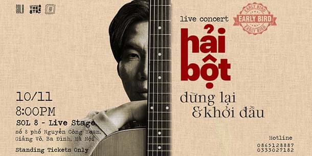Live concert Dừng Lại  Khởi Đầu | Hải Bột - Ngày 10/11/2024