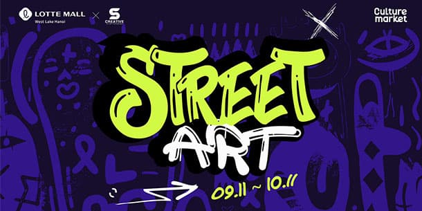 Hội chợ Lotte Culture Market:  STREET ART FAIR!