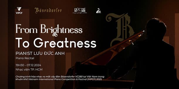 Piano Recital: From Brightness to Greatness