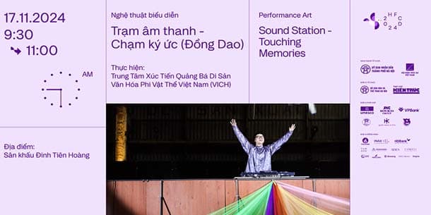 Trình diễn "Trạm âm thanh - Chạm ký ức" (Đồng Dao)