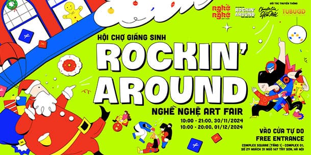 Hội chợ giáng sinh: Rockin' Around nghề nghệ Art Fair