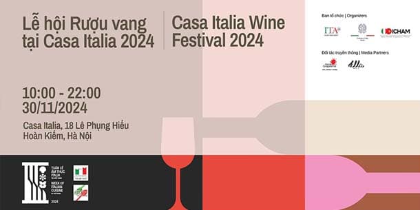 Lễ hội rượu vang 2024 tại Hà Nội