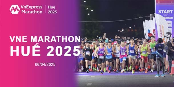 Giải chạy VnExpress Marathon Huế 2025