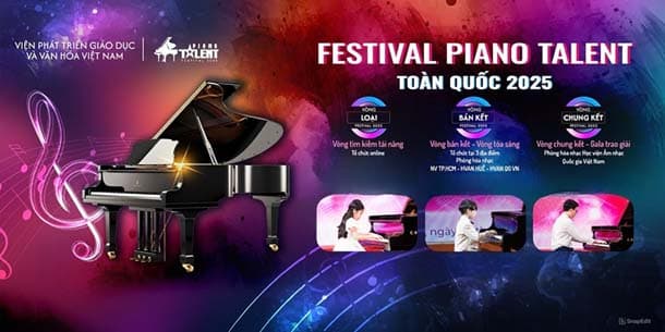 Cuộc thi Festival Piano Talent Toàn Quốc 2025