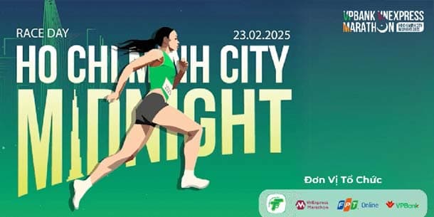 Giải chạy VPBank VnExpress Marathon Ho Chi Minh City Midnight 2025