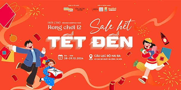 Hội Chợ Rong Chơi vol 12: Sale Hết, Tết Đến.