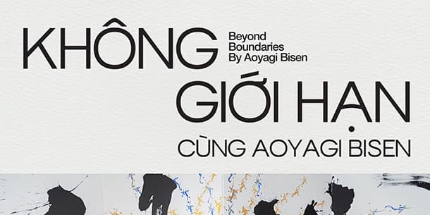 Trình diễn thư pháp không giới hạn | Calligraphy Beyond Boundaries by Aoyagi Bisen