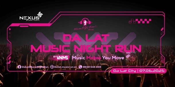 Giải chạy Da Lat Music Night Run 2025