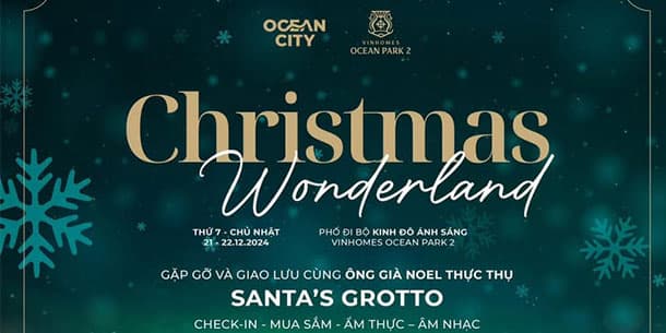 LỄ HỘI CHRISTMAS WONDERLAND
