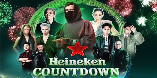 HEINEKEN COUNTDOWN 2025: Check-in Điểm Hẹn Thời Khắc Giao Thừa.